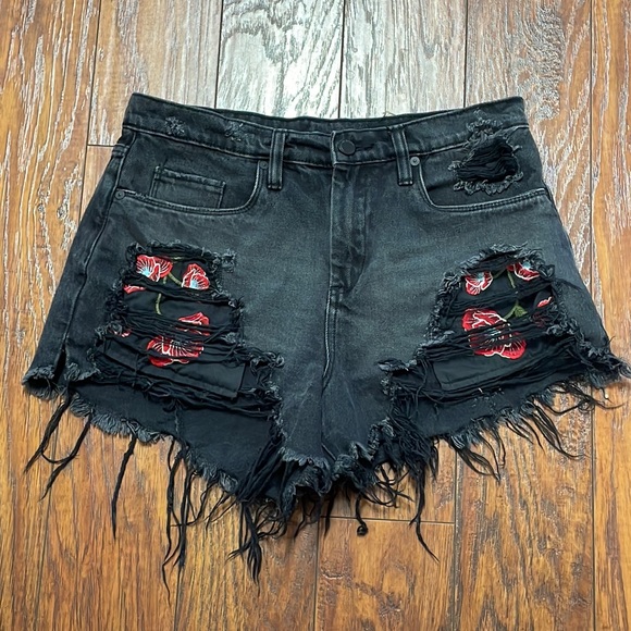 Blank NYC | Shorts | Blanknyc Pin Up High Rise Cut Off Denim Shorts ...
